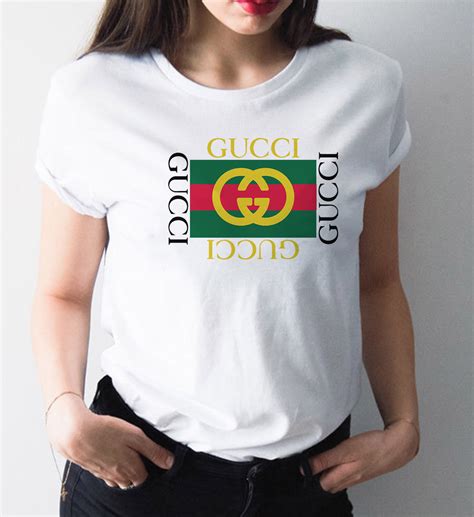 gucci tee women's|vintage gucci tee.